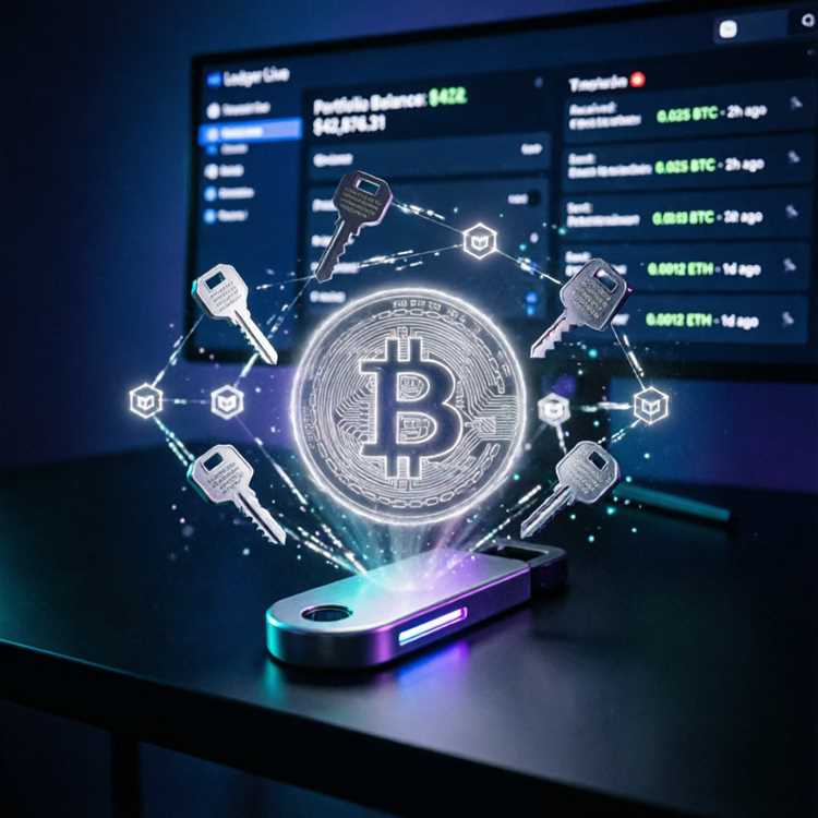 Ledger app secure crypto wallet dashboard on smartphone